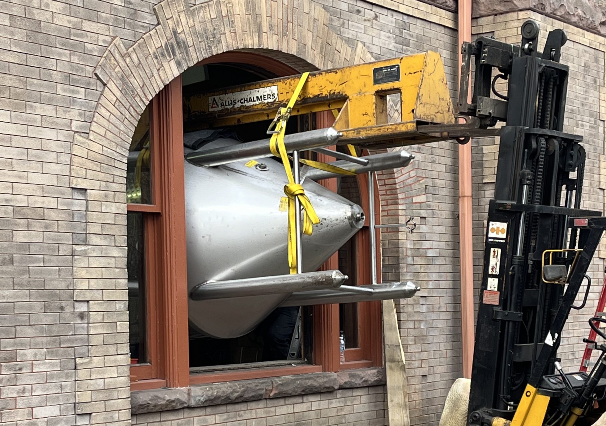 Fermenter in window